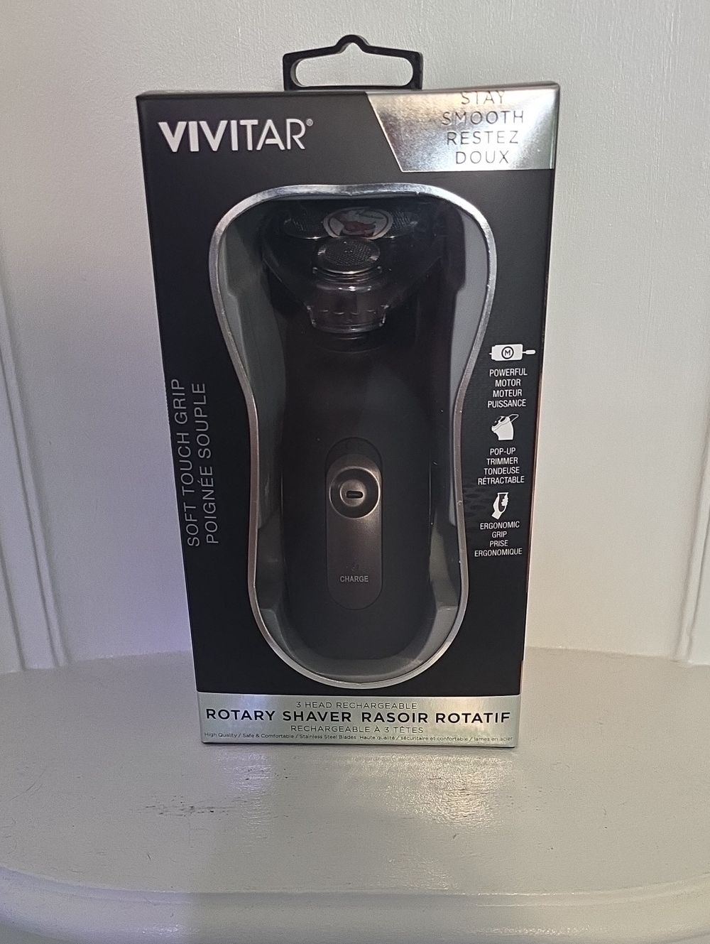 VIVITAR VVPGV002, Rotary Three 3-Head Rotary Shaver